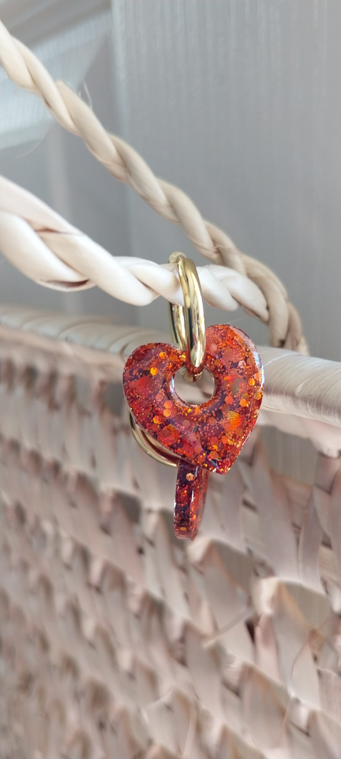 Adèle paillettes oranges (2)