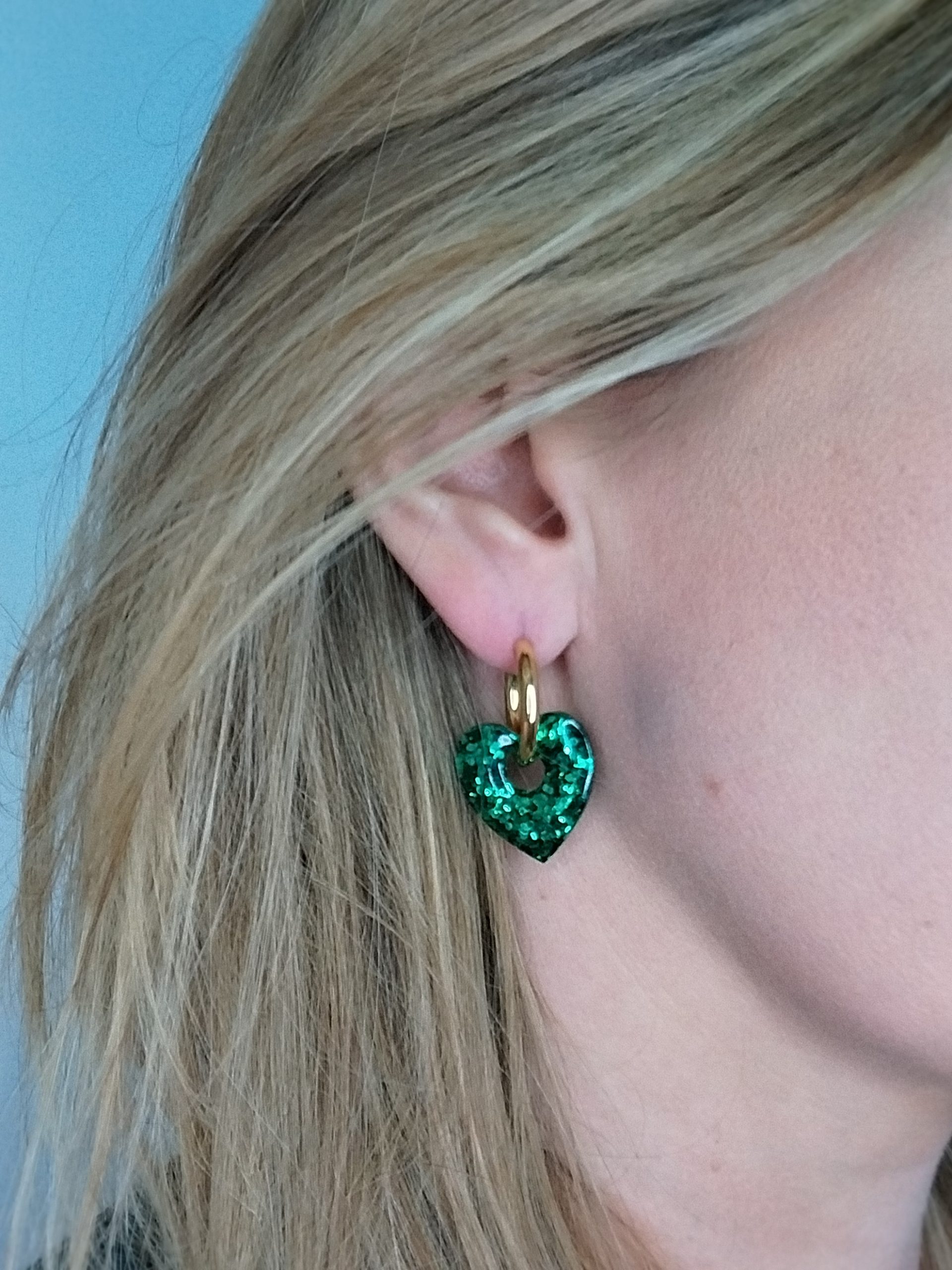 Adèle vert paillettes (2)