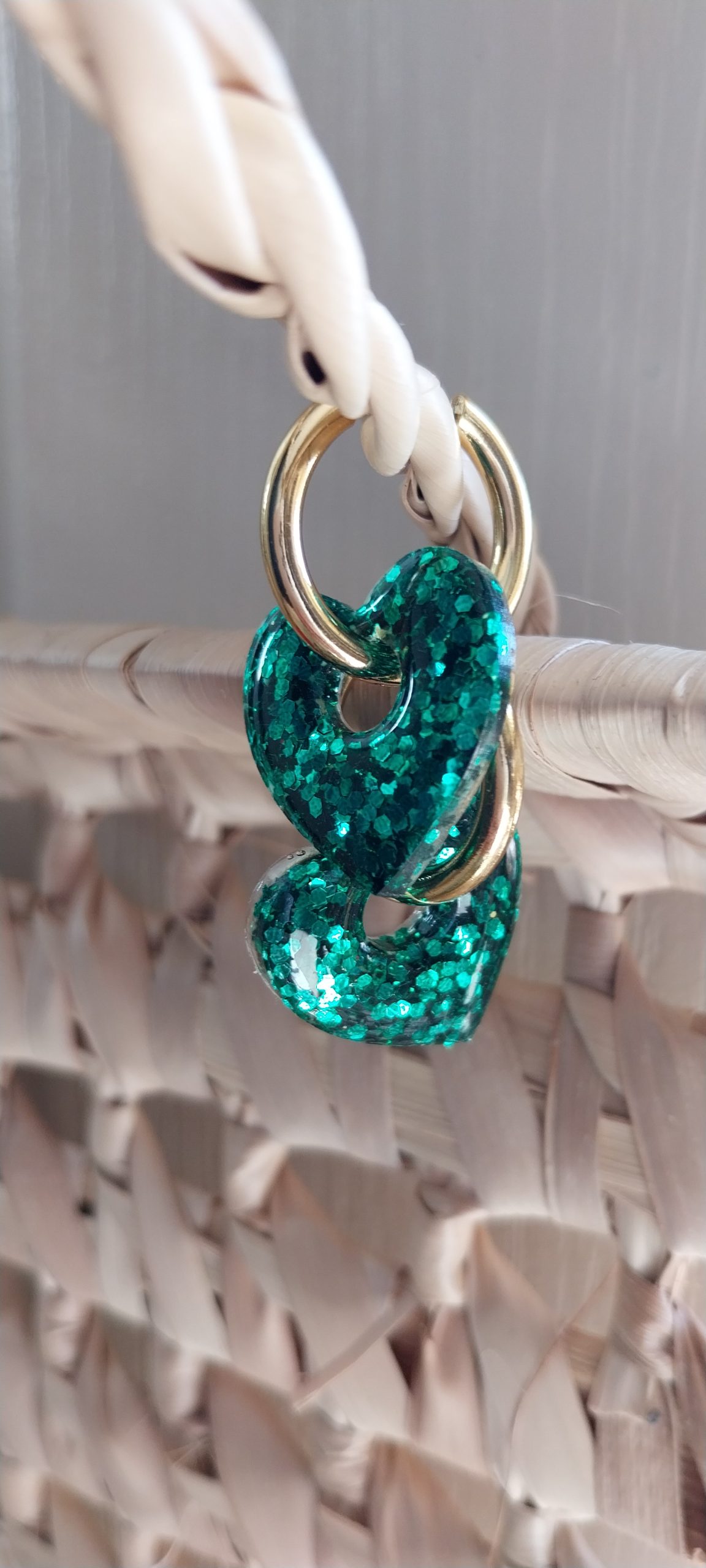 Adèle vert paillettes (3)