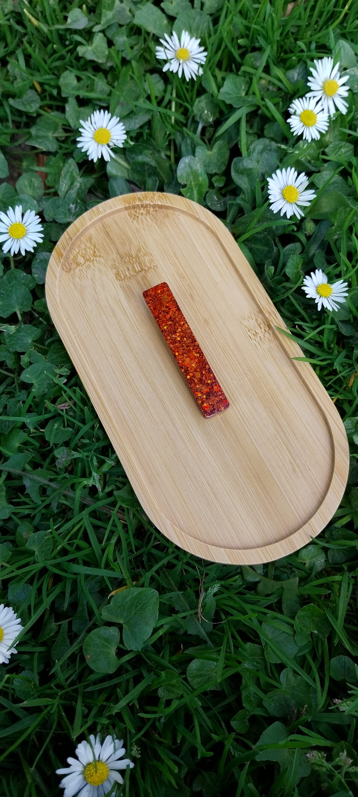Paillettes oranges B