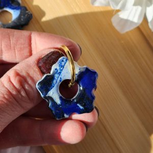 Suzanne - Bleu marbré