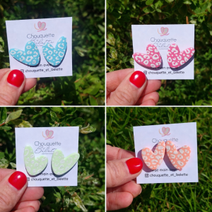 Louise - Couleur Graou (Bleu, rose, vert, orange)