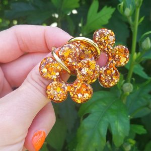 Laure - Orange cuivré