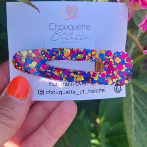 Barrette - Multicolore électrique