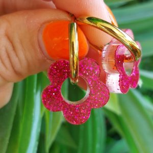 Elodie - Fines paillettes fuschia