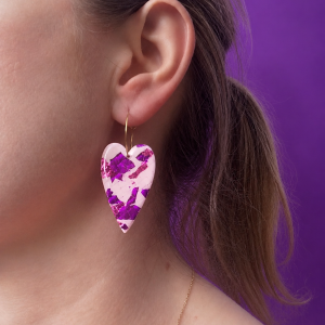 Célestine - Rose violet métallisé