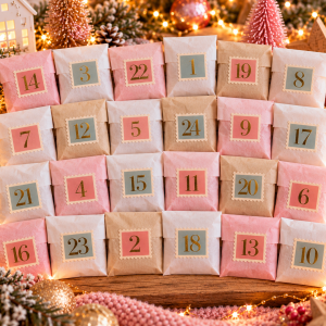 Calendrier de l’Avent Chouquette et Belette – 24 créations surprises